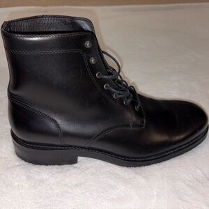 Wolverine BLVD Leather Plain Toe Boots (Black)